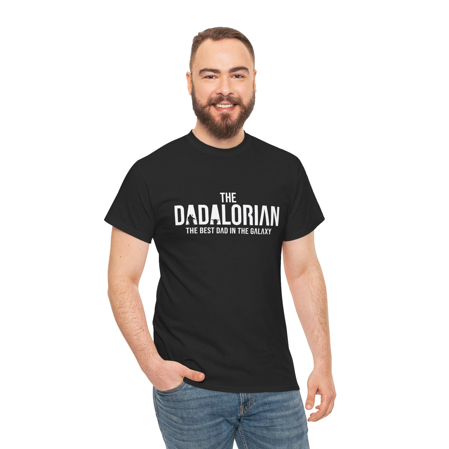 The Dadalorian Shirt, Fathers Day Tee, Fathers Day Gift, Funny Daddy Shirt, Daddy T-shirt, Best Dad Shirt, Dark colors - MyRoomyStuff