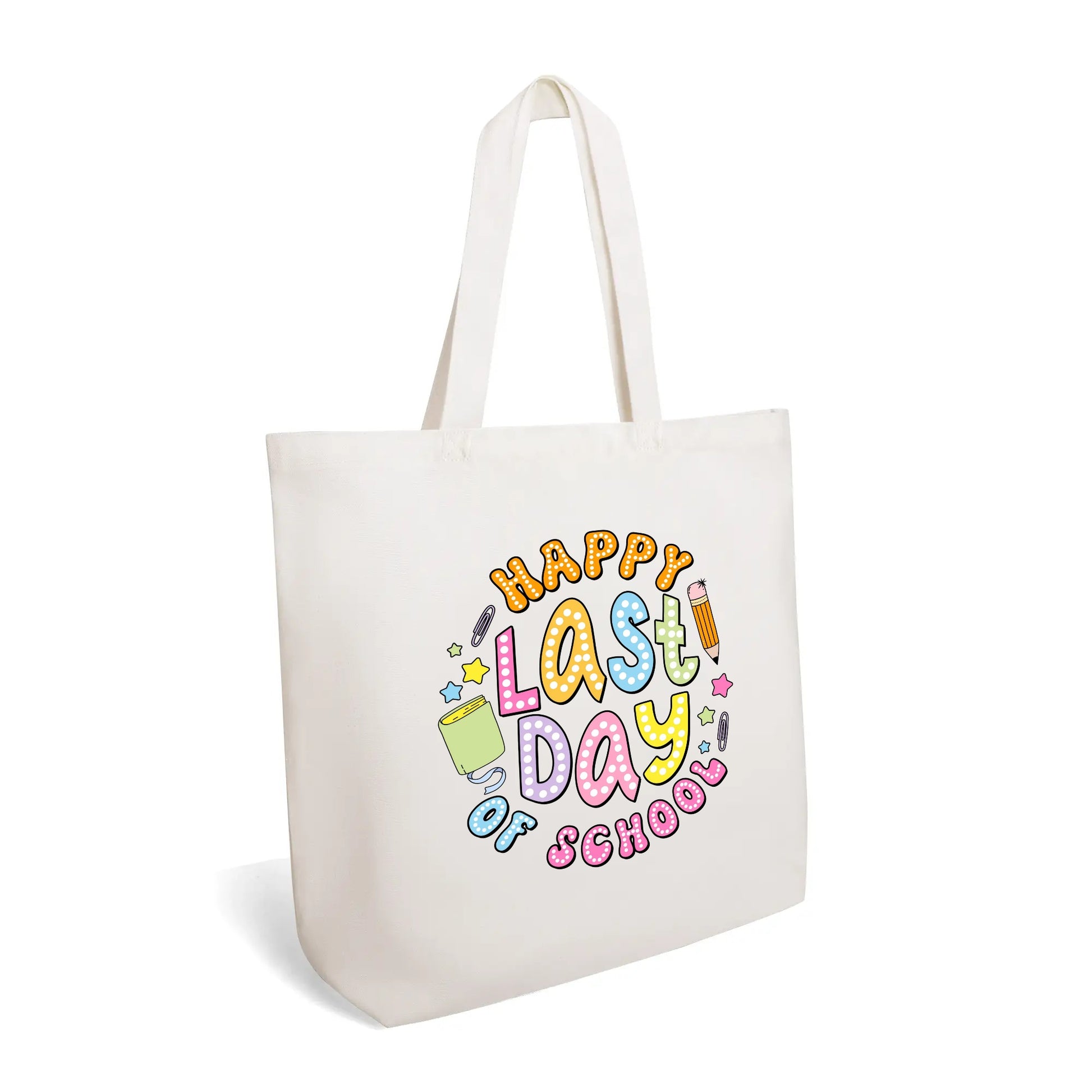 Tote Bag│ Gift│ Any Day Gift│ Last Day School - MyRoomyStuff