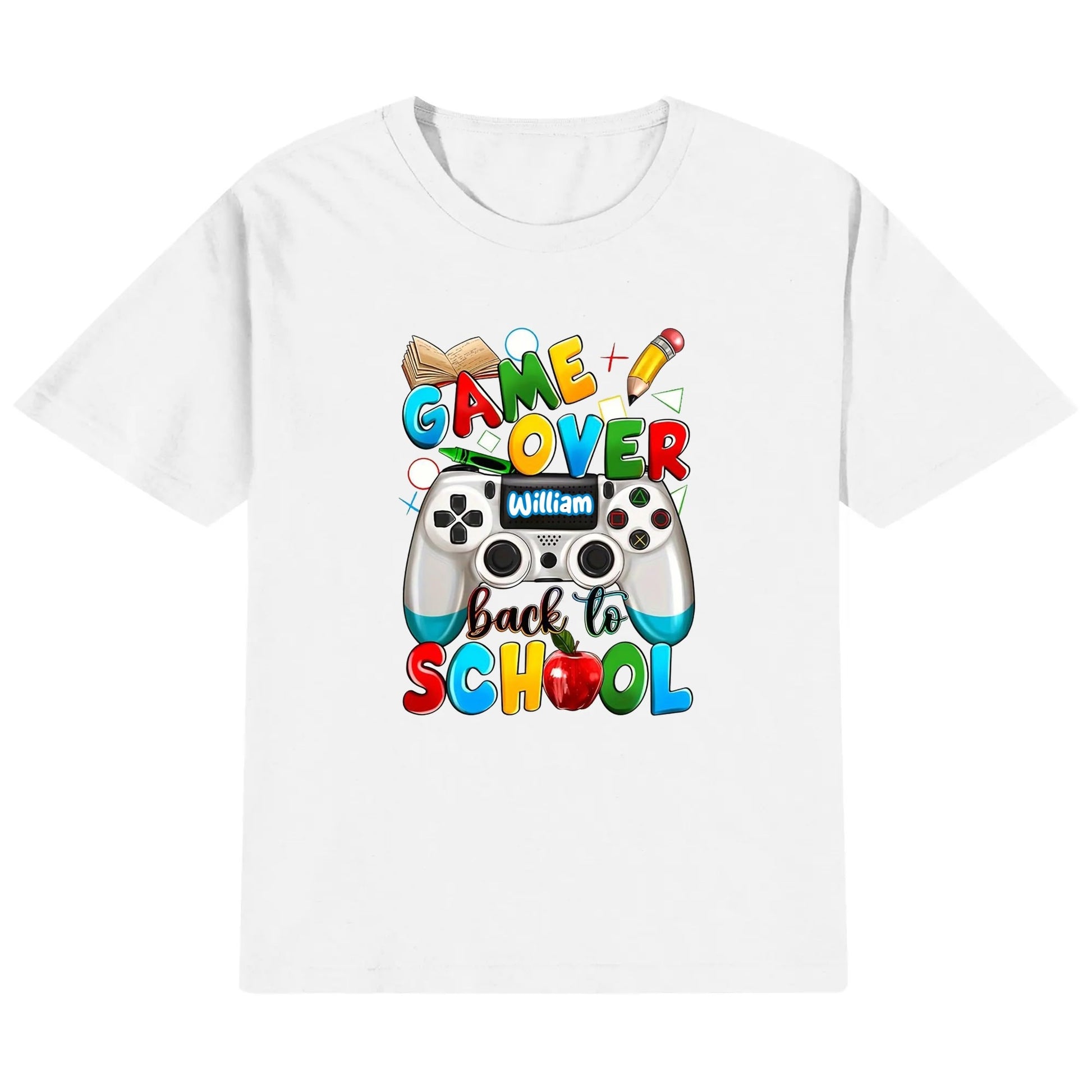 Kids Cotton Front & Back Printing T-Shirt - MyRoomyStuff