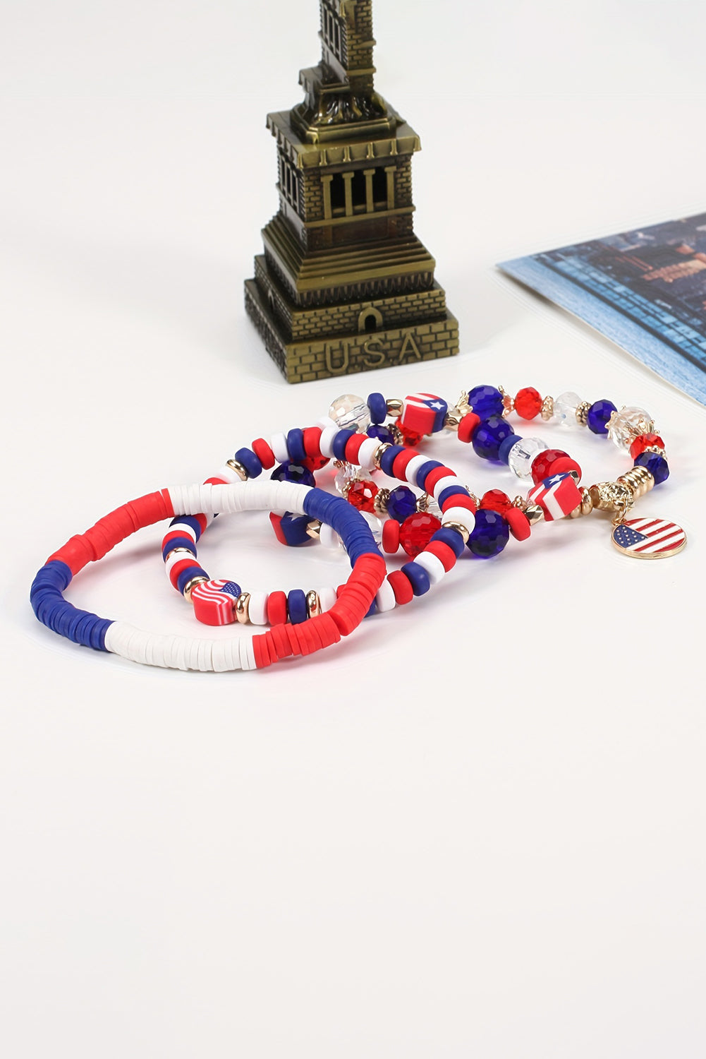 4th of July│ Red Patriotic│ Multi-Layer Bracelet - MyRoomyStuff