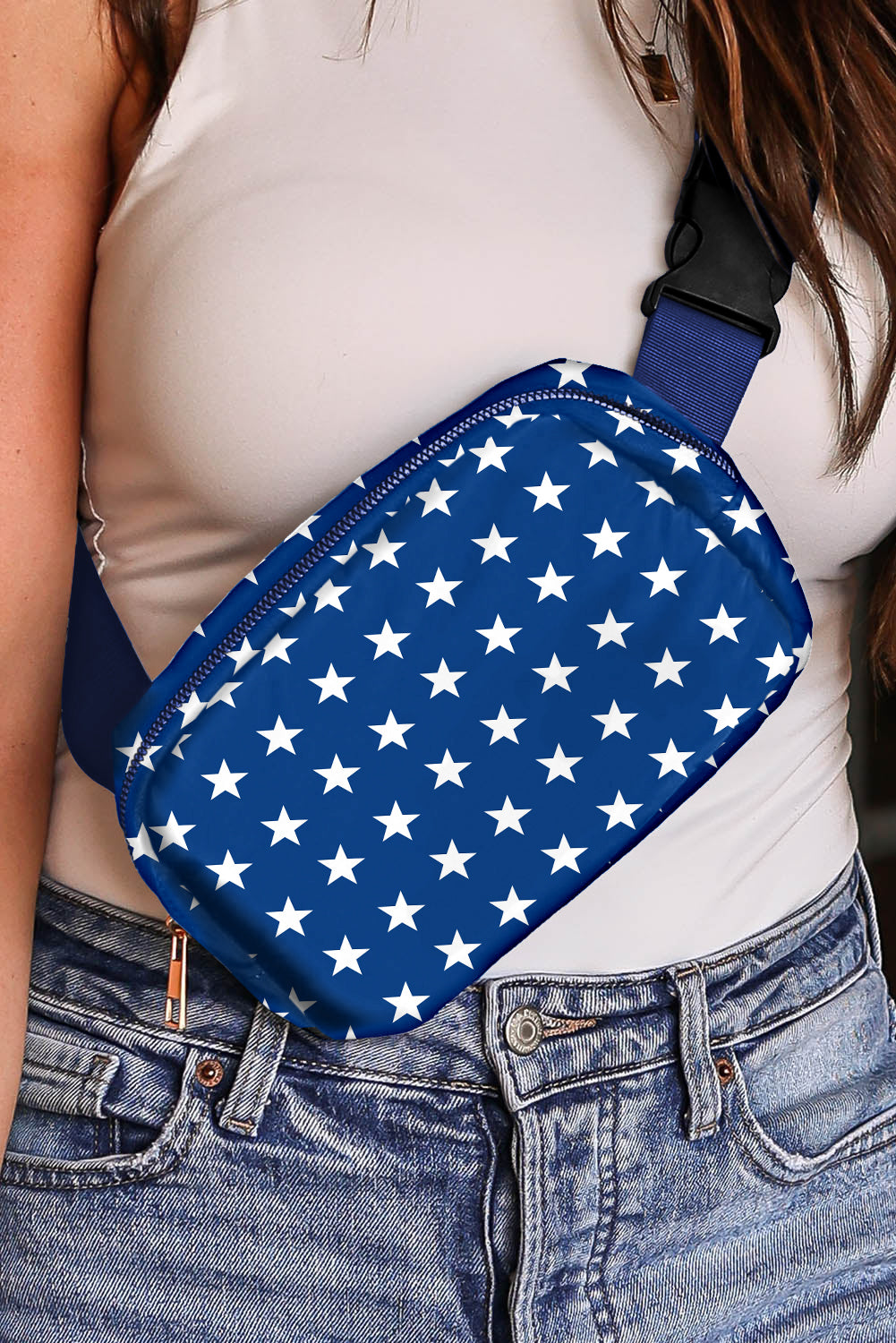 4Th of July│ Patriotic Stars & Stripes Crossbody Bag - MyRoomyStuff