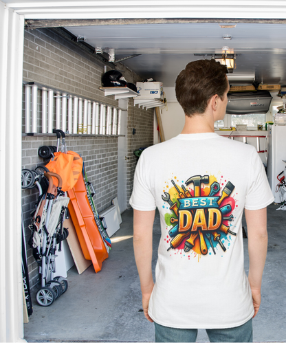 Best Dad Shirt, Fathers Day Tee, Fathers Day Gift, Daddy Shirt, Daddy T-shirt, Best Dad Shirt - MyRoomyStuff