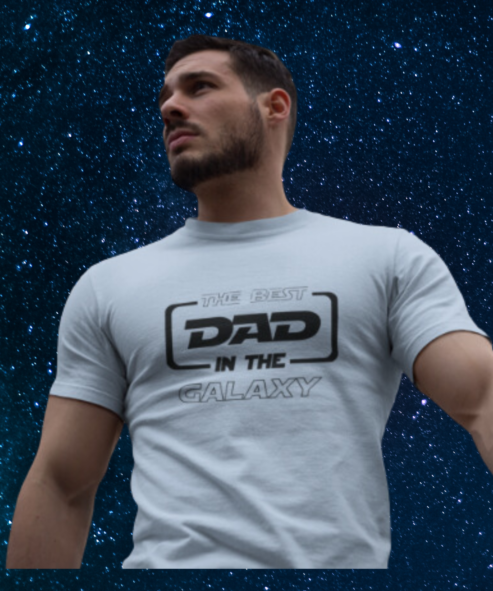 Best Dad in the Galaxy│ Fathers Day Tee│ Fathers Day Gift│ Funny Daddy Shirt│ Daddy T-shir - MyRoomyStuff