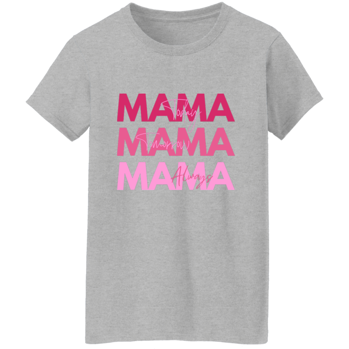 Mama │Today-Tomorrow-Always│ Gift for Mom│ Pink - MyRoomyStuff