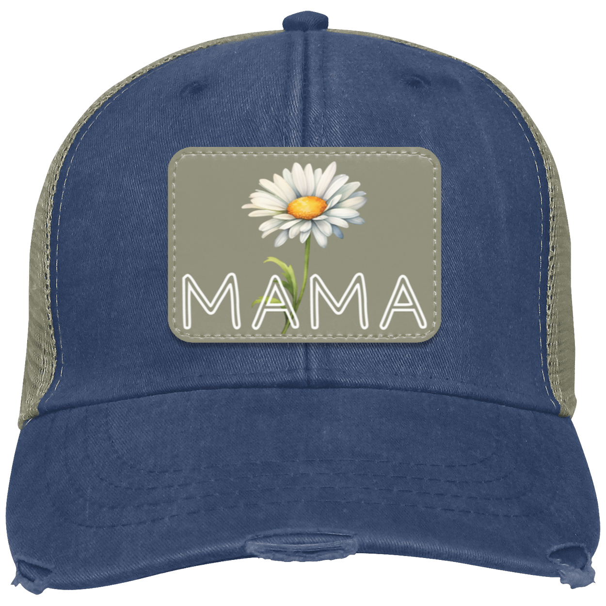 Cap for Mom │Vegan Leather Patch| Personalized Mom Hat for Mothers Day Gift│ Handcrafted in USA - MyRoomyStuff