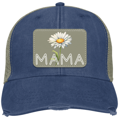 Cap for Mom │Vegan Leather Patch| Personalized Mom Hat for Mothers Day Gift│ Handcrafted in USA - MyRoomyStuff