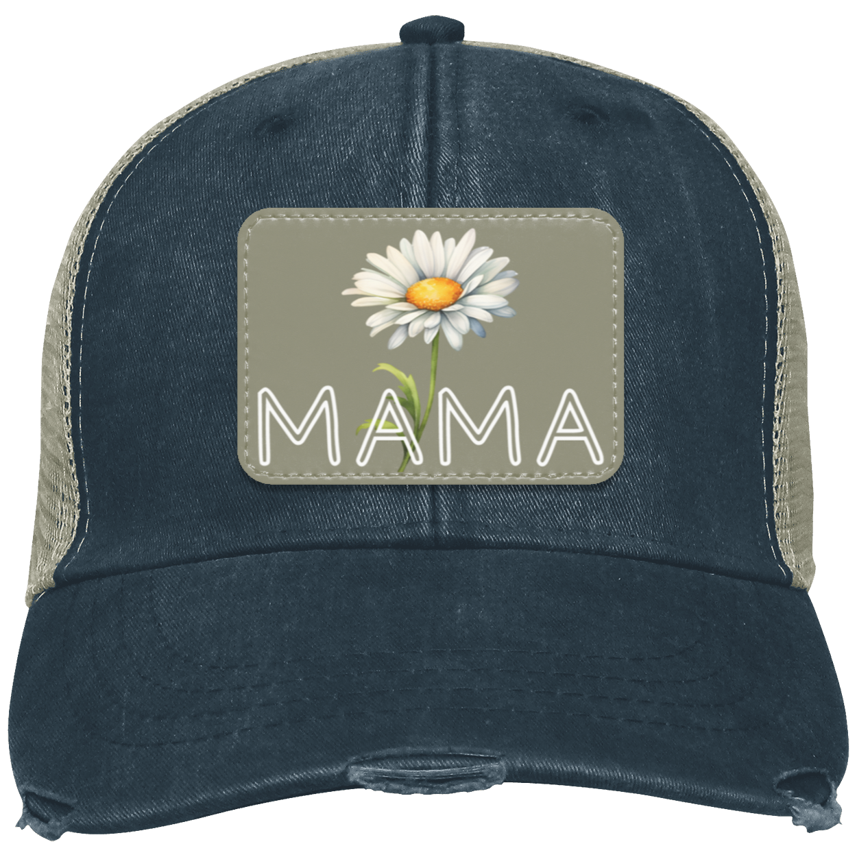 Cap for Mom │Vegan Leather Patch| Personalized Mom Hat for Mothers Day Gift│ Handcrafted in USA - MyRoomyStuff