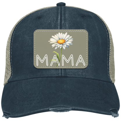 Cap for Mom │Vegan Leather Patch| Personalized Mom Hat for Mothers Day Gift│ Handcrafted in USA - MyRoomyStuff