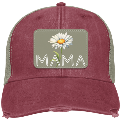 Cap for Mom │Vegan Leather Patch| Personalized Mom Hat for Mothers Day Gift│ Handcrafted in USA - MyRoomyStuff