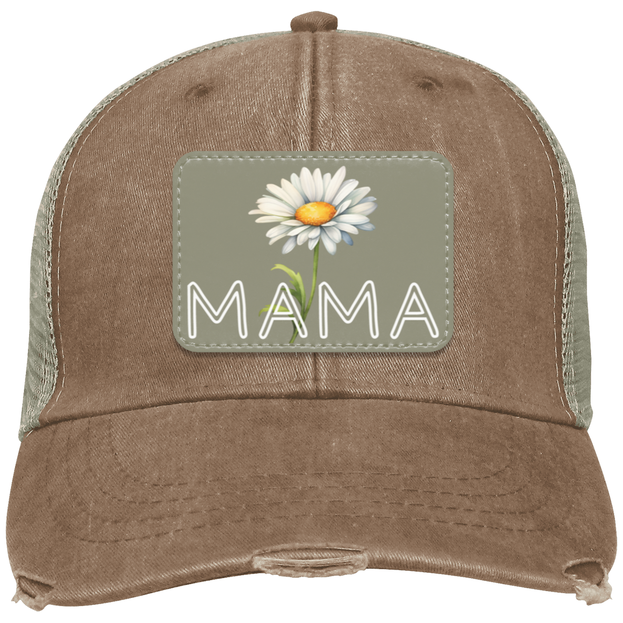 Cap for Mom │Vegan Leather Patch| Personalized Mom Hat for Mothers Day Gift│ Handcrafted in USA - MyRoomyStuff