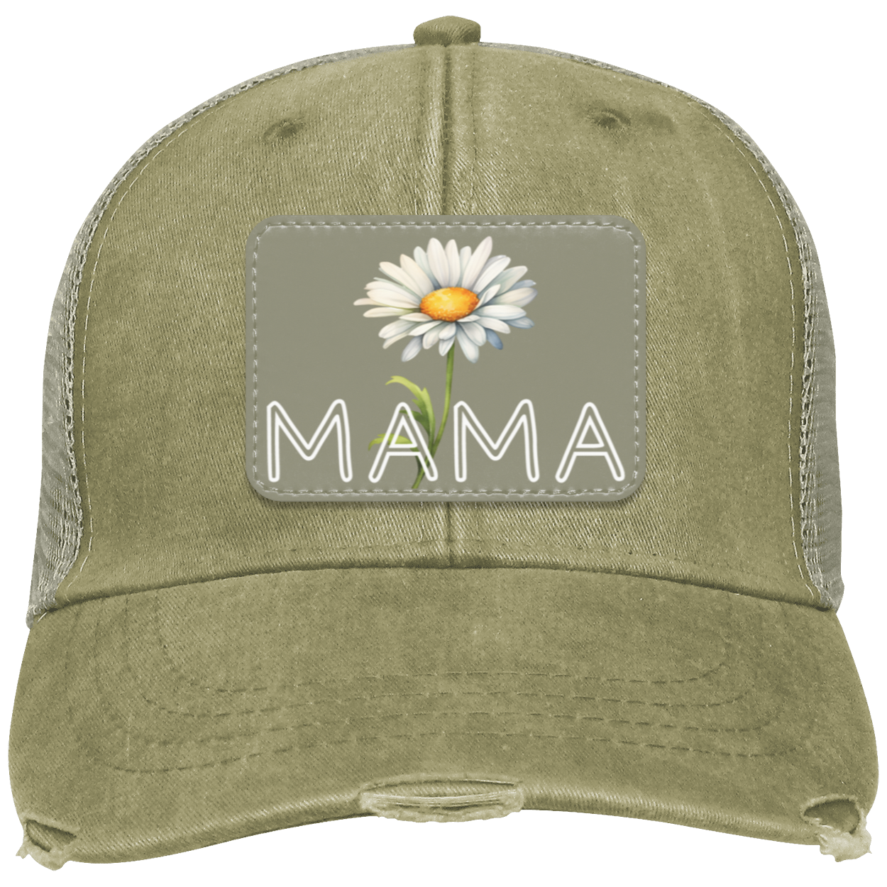 Cap for Mom │Vegan Leather Patch| Personalized Mom Hat for Mothers Day Gift│ Handcrafted in USA - MyRoomyStuff