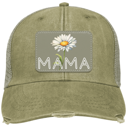 Cap for Mom │Vegan Leather Patch| Personalized Mom Hat for Mothers Day Gift│ Handcrafted in USA - MyRoomyStuff