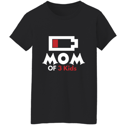 T-Shirt│ Low Battery│ Scoop Neck│Gift for Mom - MyRoomyStuff