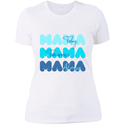 Mama │Today-Tomorrow-Always│ Gift for Mom│ Blue - MyRoomyStuff