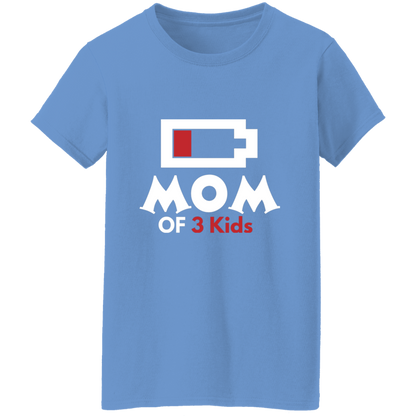 T-Shirt│ Low Battery│ Scoop Neck│Gift for Mom - MyRoomyStuff