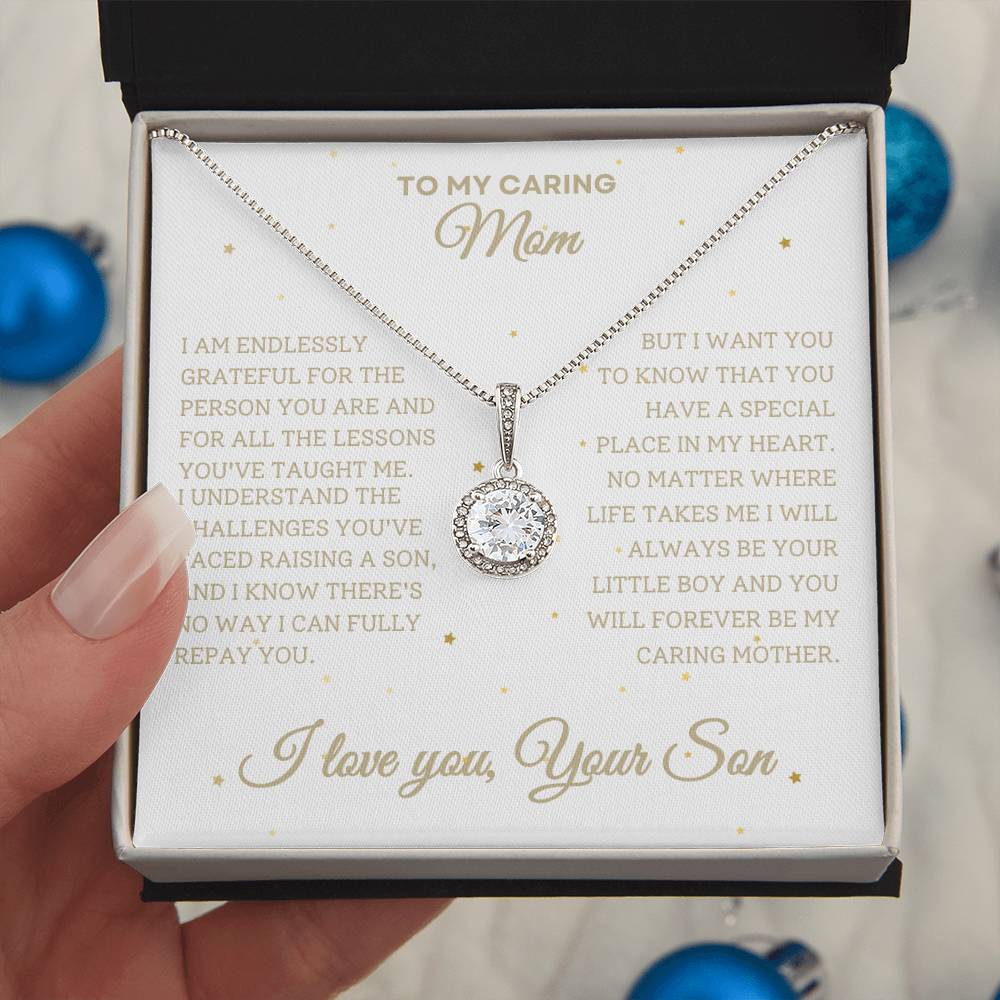 Eternal Hope Necklace│ Mom│ Necklace│ Gift from Son - MyRoomyStuff