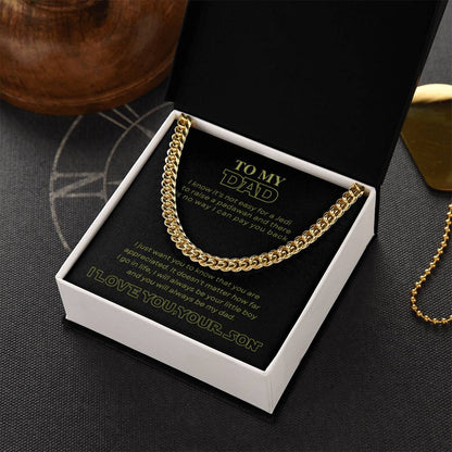 To my Dad│ Father's Day│ Birthday Gift│ Idea for Gift│ Necklace│ Galaxy - MyRoomyStuff