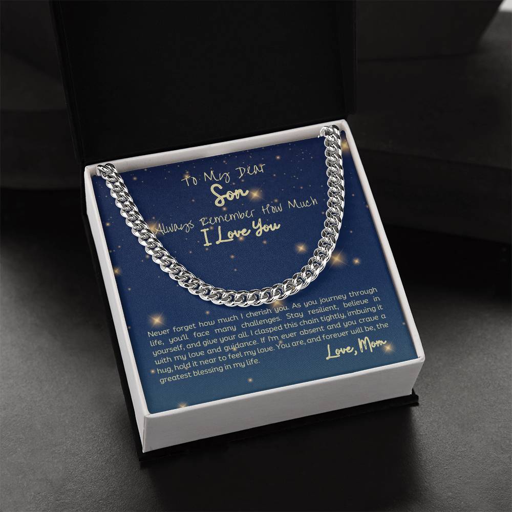 My Son│ Gift for my Son│ Necklace│ Jewelry for Men. - MyRoomyStuff