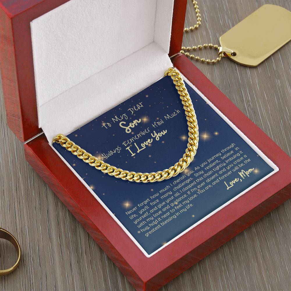 My Son│ Gift for my Son│ Necklace│ Jewelry for Men. - MyRoomyStuff