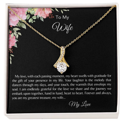 To my Wife│ Mother's Day│ Necklace│ Gift. - MyRoomyStuff