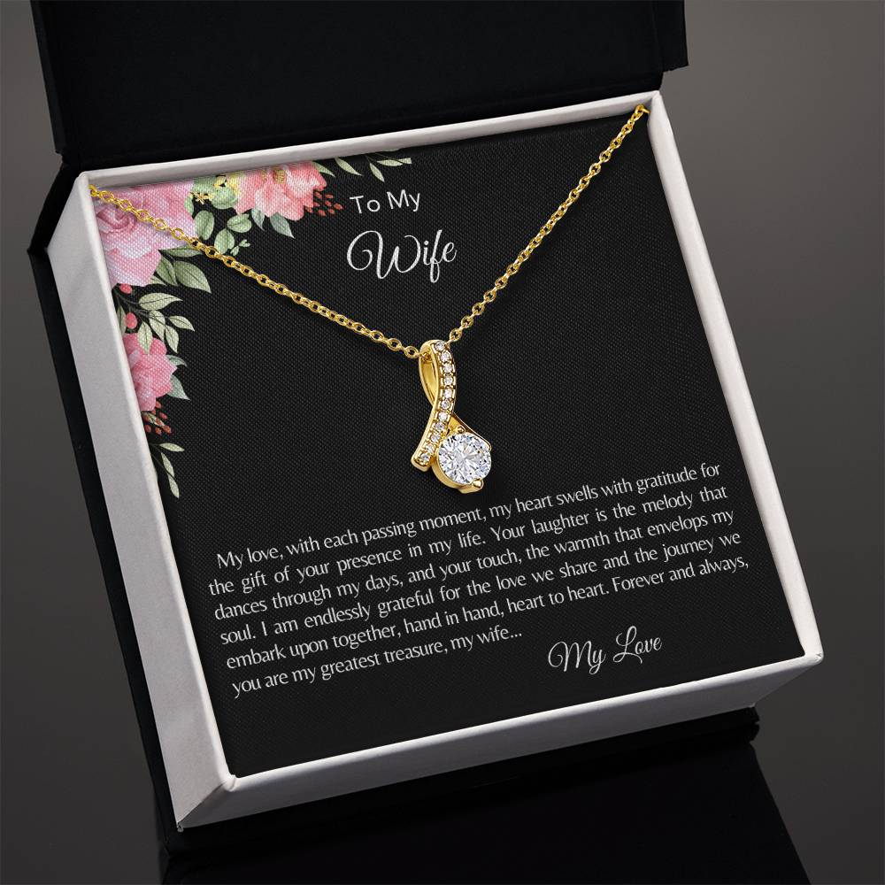 To my Wife│ Mother's Day│ Necklace│ Gift. - MyRoomyStuff