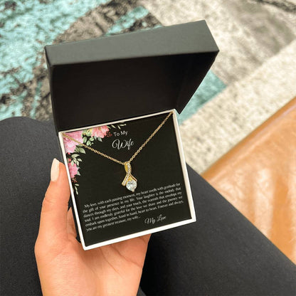 To my Wife│ Mother's Day│ Necklace│ Gift. - MyRoomyStuff