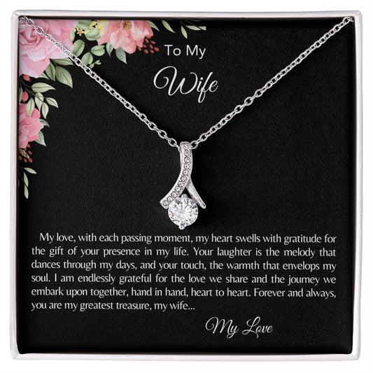 To my Wife│ Mother's Day│ Necklace│ Gift. - MyRoomyStuff