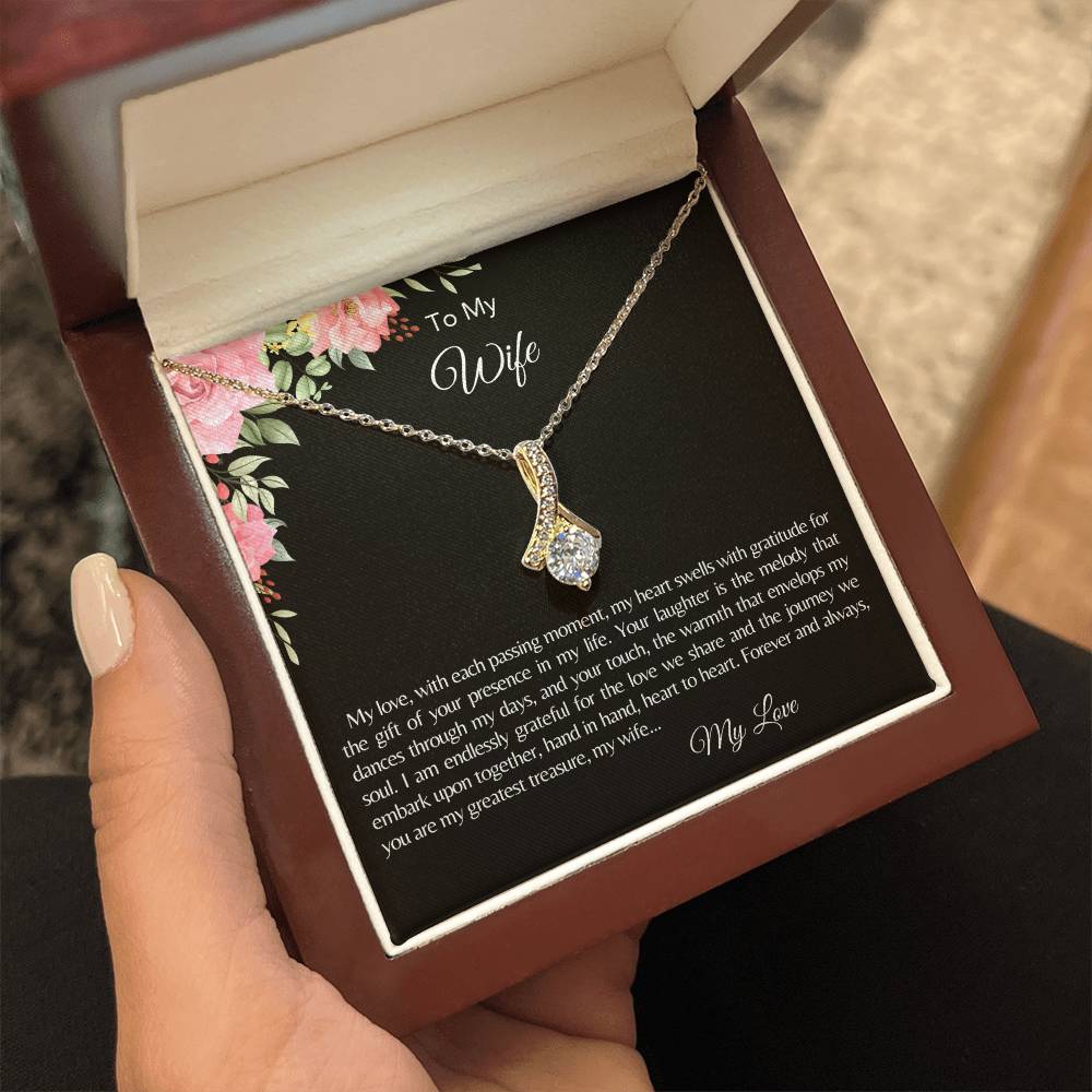 To my Wife│ Mother's Day│ Necklace│ Gift. - MyRoomyStuff