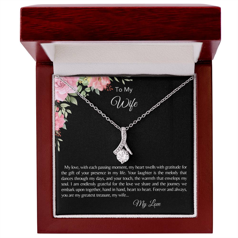 To my Wife│ Mother's Day│ Necklace│ Gift. - MyRoomyStuff