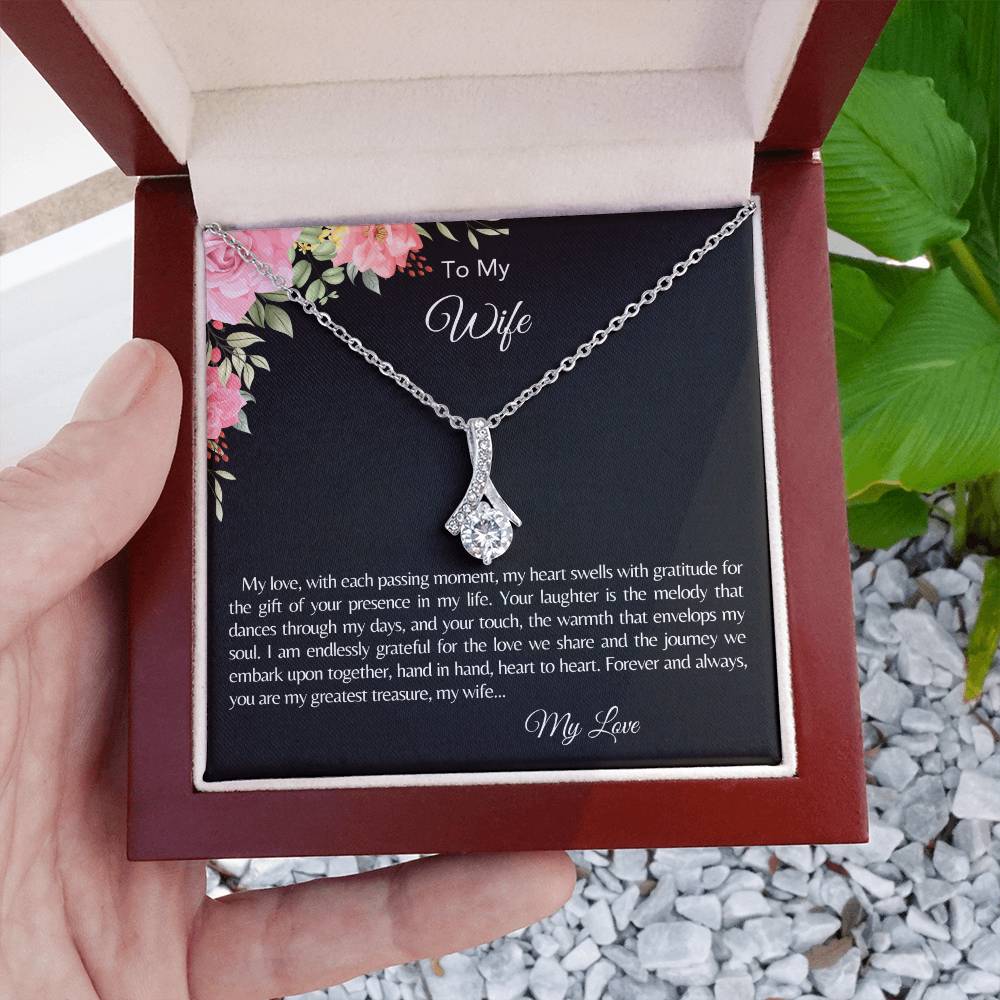 To my Wife│ Mother's Day│ Necklace│ Gift. - MyRoomyStuff