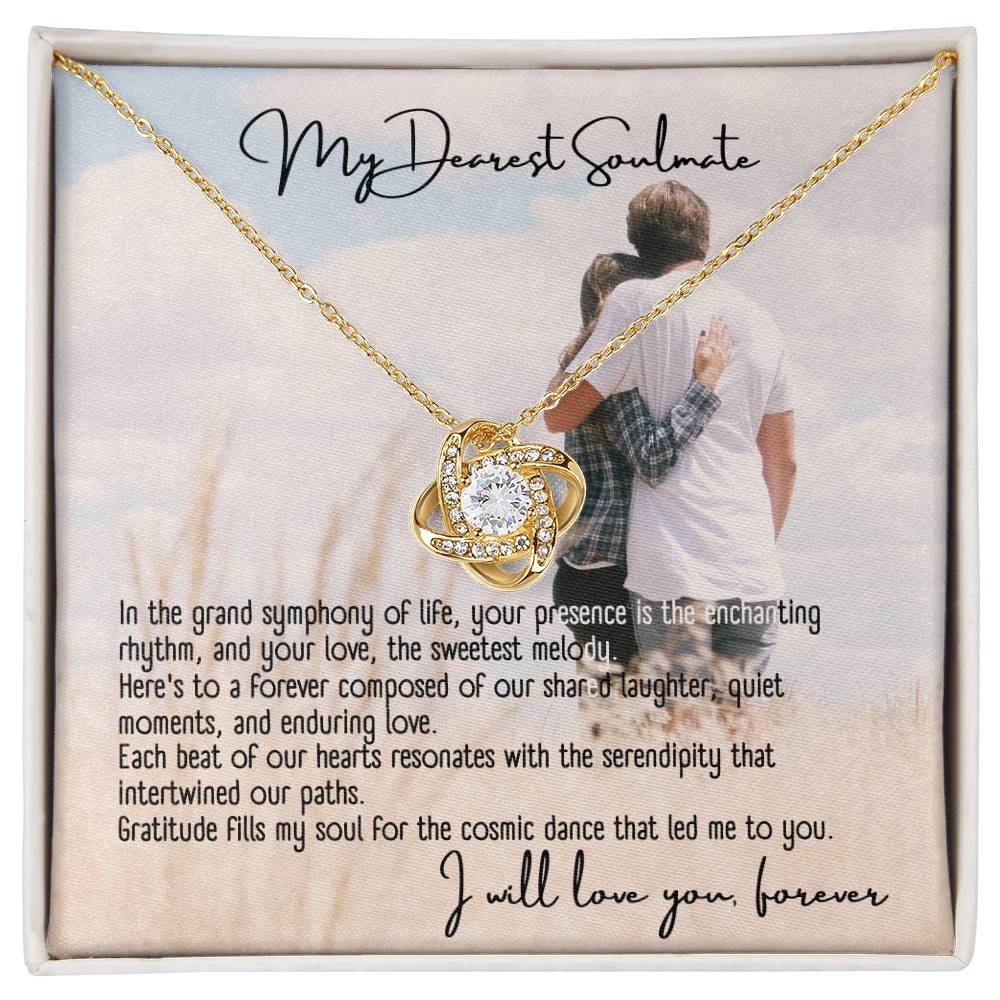 To My Dearest Soulmate│ Necklace│ Gift - MyRoomyStuff