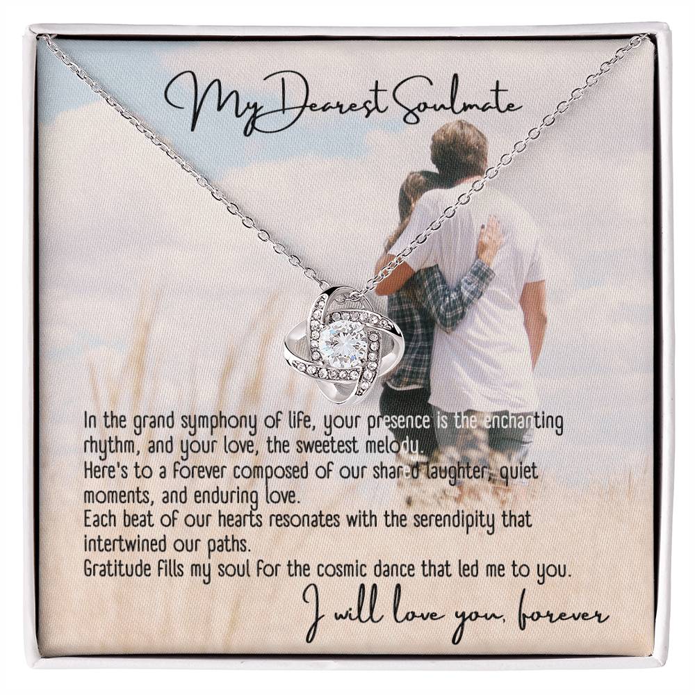 To My Dearest Soulmate│ Necklace│ Gift - MyRoomyStuff