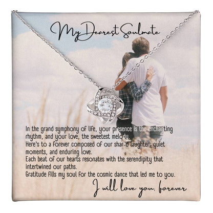 To My Dearest Soulmate│ Necklace│ Gift - MyRoomyStuff