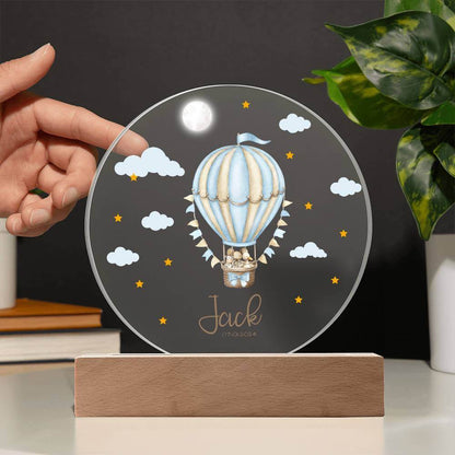 Circle Acrylic Plaque│ Baby│ Gift - MyRoomyStuff