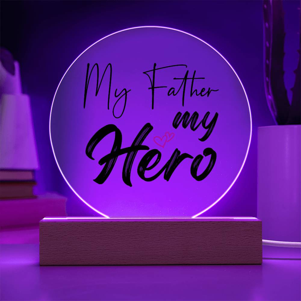 Father's Day│ Gift for Dad│ Gift│ Acrylic Personalized - MyRoomyStuff