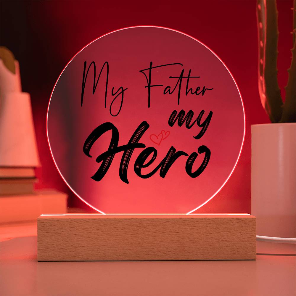 Father's Day│ Gift for Dad│ Gift│ Acrylic Personalized - MyRoomyStuff