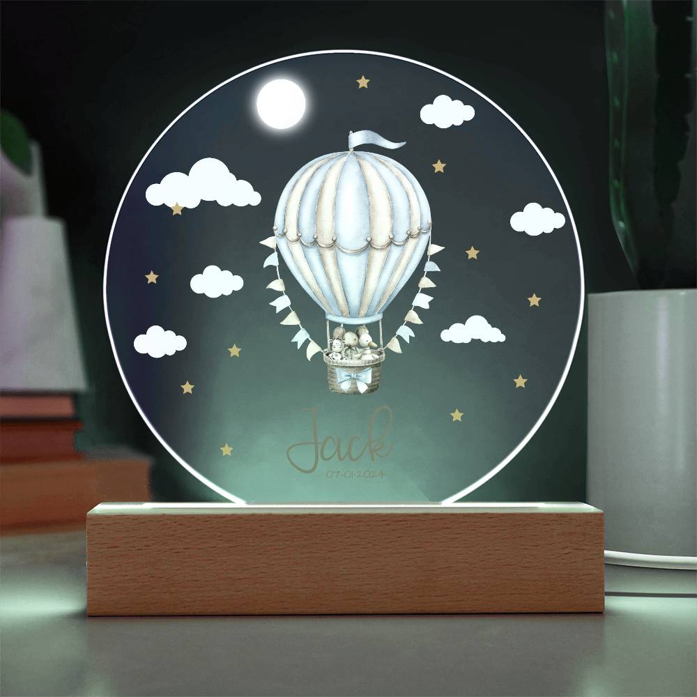 Circle Acrylic Plaque│ Baby│ Gift - MyRoomyStuff