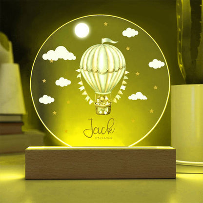 Circle Acrylic Plaque│ Baby│ Gift - MyRoomyStuff