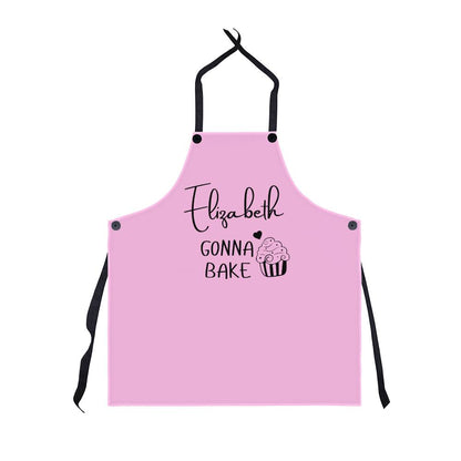 Personalized Linen Kitchen Apron│ Custom Cooking Apron│ Gift - MyRoomyStuff