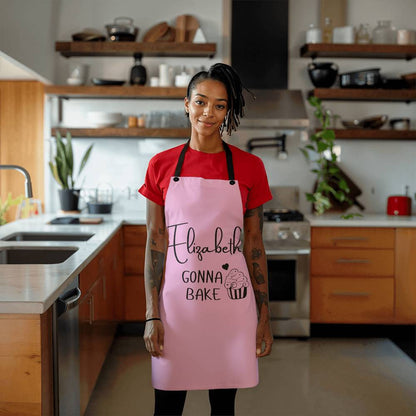 Personalized Linen Kitchen Apron│ Custom Cooking Apron│ Gift - MyRoomyStuff