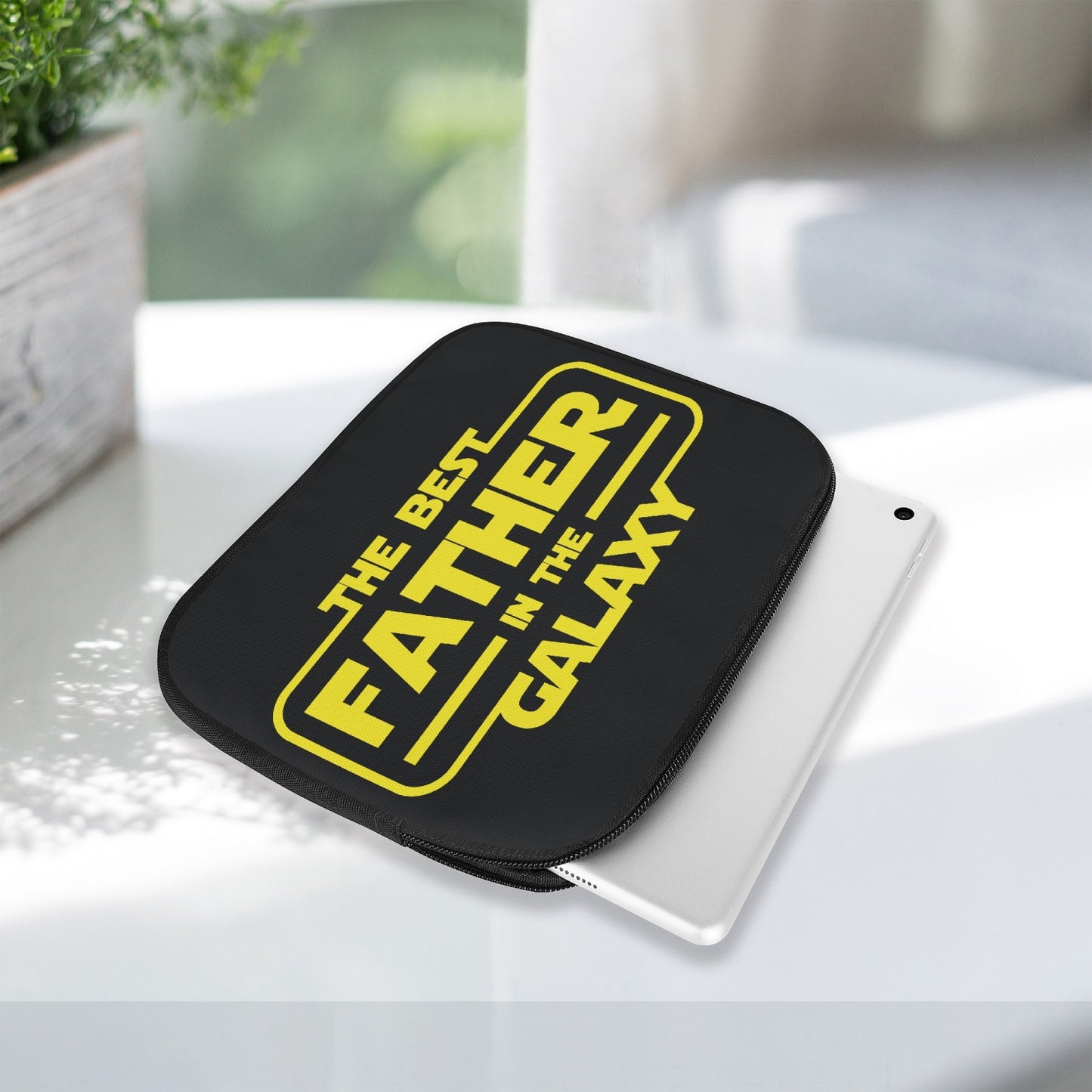 The Best Father in the Galaxy│ Cover for iPad│ Gift for Father - MyRoomyStuff