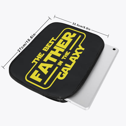 The Best Father in the Galaxy│ Cover for iPad│ Gift for Father - MyRoomyStuff